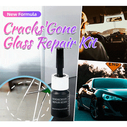 Cracks’Gone Glass Repair Kit (New Formula)