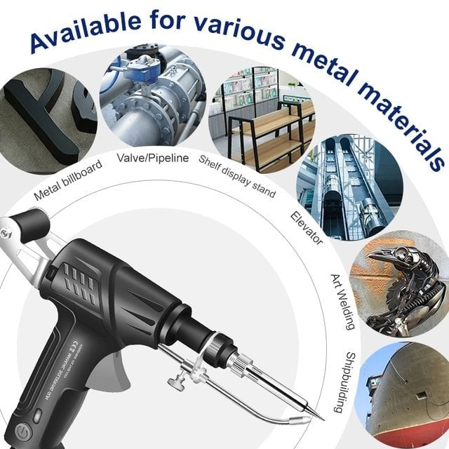 Internally heated industrial laser welding tools