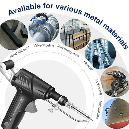 Internally heated industrial laser welding tools