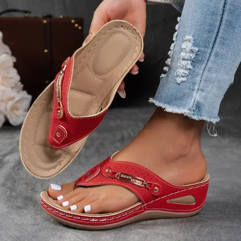 Women's Comfortable Breathable Mesh Orthopedic Sports Slippers - Arch Support