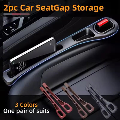 Car Seat Crevice Storage Box 2pcs – Console Organizer & Gap Filler
