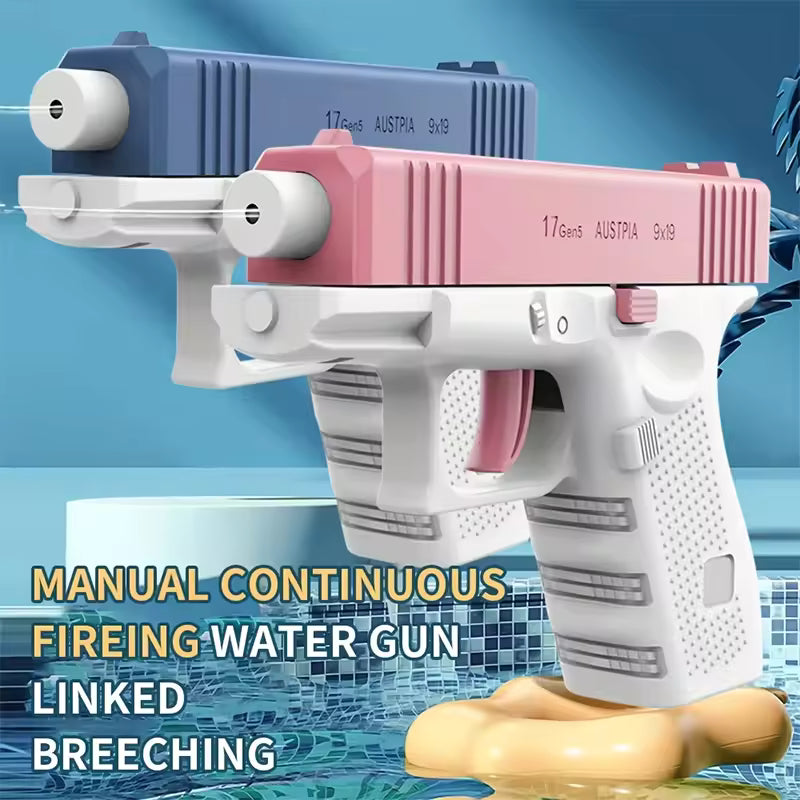 Children’s Mini Water Pistol – Manual Firing Summer Outdoor Toy Gun