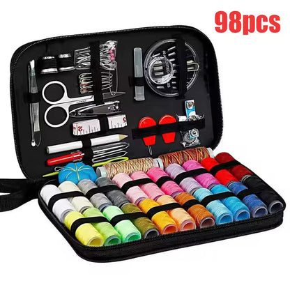 All-in-One Sewing Kit with Thread, Needles & Accessories for Beginners
