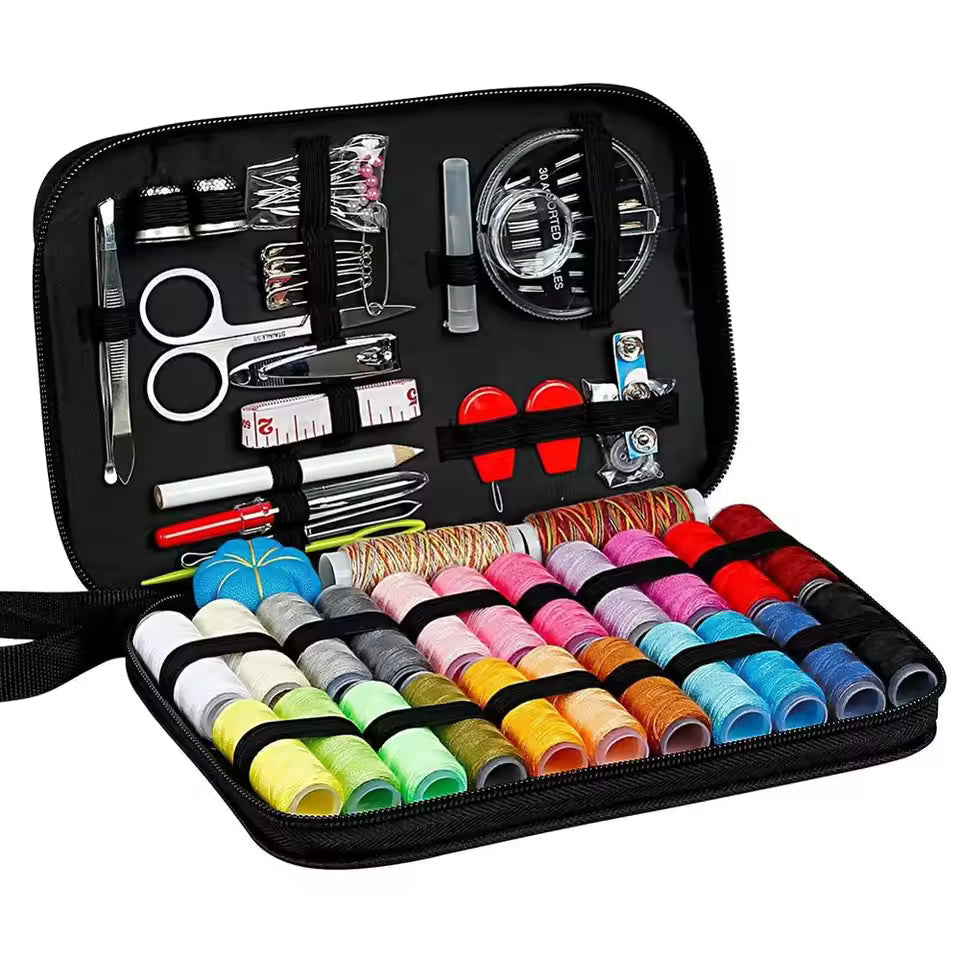 All-in-One Sewing Kit with Thread, Needles & Accessories for Beginners