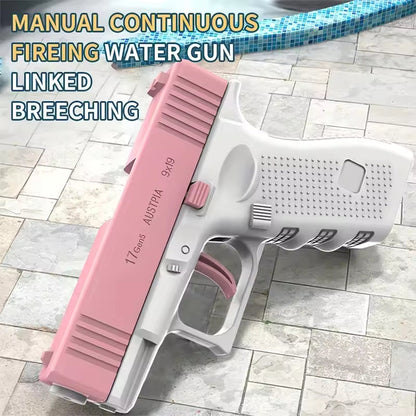 Children’s Mini Water Pistol – Manual Firing Summer Outdoor Toy Gun