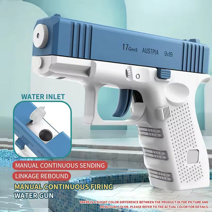 Children’s Mini Water Pistol – Manual Firing Summer Outdoor Toy Gun